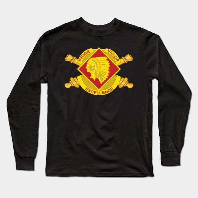 45th Artillery Brigade w Brranch Long Sleeve T-Shirt by twix123844